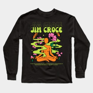 Jim Croce // Yoga Long Sleeve T-Shirt